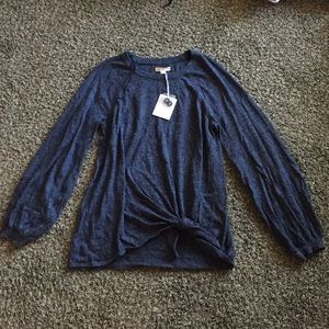 LC Lauren Conrad Front Tie Sweater